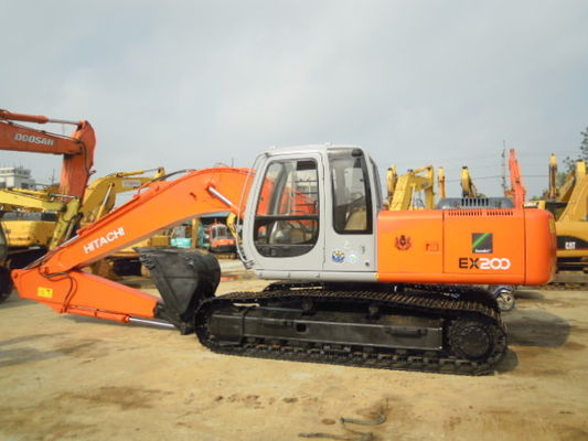 Trung Quốc 6.5L Displacement Nhật Bản Máy xúc bánh xích Hitachi EX200-5 đã qua sử dụng nhà cung cấp