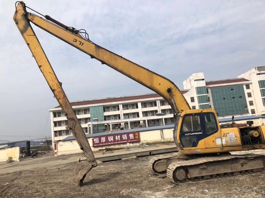 Trung Quốc Kích thước giày 600mm Máy xúc đã qua sử dụng dài 21M Hyundai R210-5D nhà cung cấp