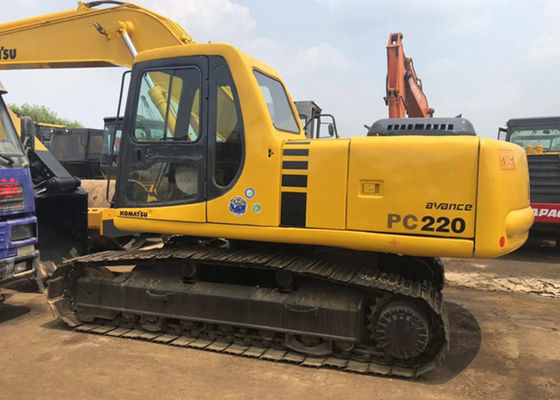 Bán kính đào tối đa 9,09m 22000kgs PC220 Máy xúc Komatsu cũ nhà cung cấp