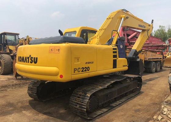 Bán kính đào tối đa 9,09m 22000kgs PC220 Máy xúc Komatsu cũ nhà cung cấp