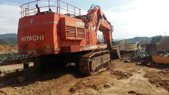 Năm 2011 Kích thước giày 800mm 180 tấn EX1800 Máy xúc Hitachi đã qua sử dụng nhà cung cấp