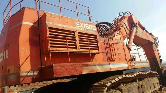 Năm 2011 Kích thước giày 800mm 180 tấn EX1800 Máy xúc Hitachi đã qua sử dụng nhà cung cấp