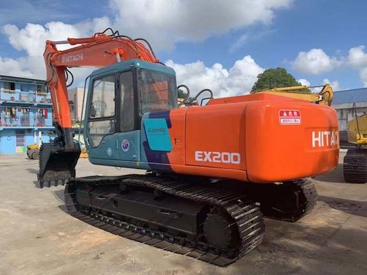 Giờ làm việc 4074h 0.8cbm EX200-3 Máy xúc Hitachi đã qua sử dụng nhà cung cấp