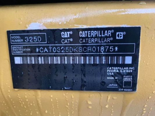 Năm 2011 Thùng 1,6m3 Caterpillar 325D Máy đào kim giây nhà cung cấp