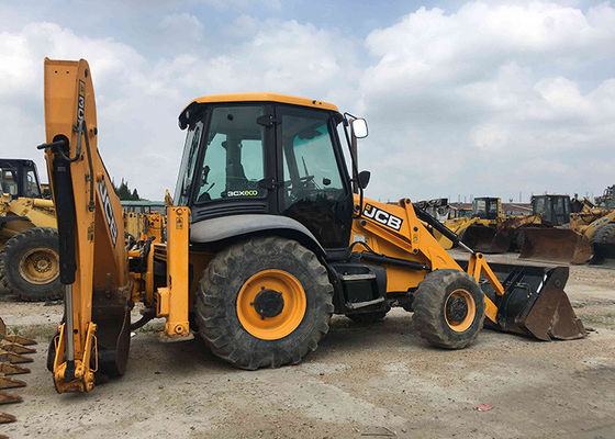 Xô 1m3 2011 Năm 72kw JCB 3CX Con lăn đường tay thứ hai nhà cung cấp