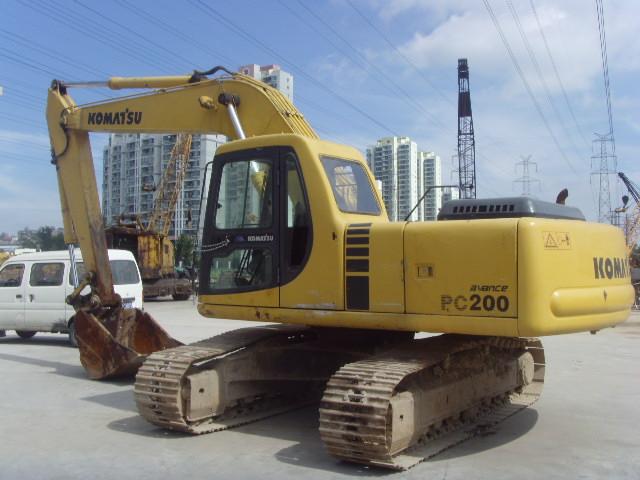 Thùng 20 tấn 0.8cbm PC200-6 Tầm xa Máy xúc Komatsu được sử dụng 0