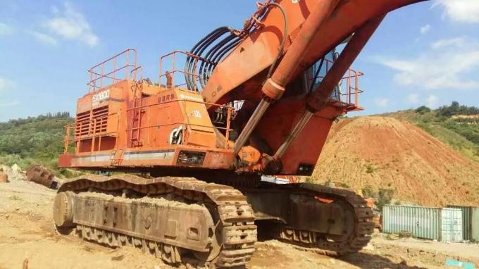 Năm 2011 Kích thước giày 800mm 180 tấn EX1800 Máy xúc Hitachi đã qua sử dụng 4