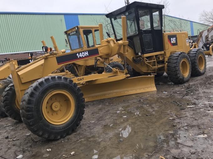 Công suất tối đa 185HP 6 xi lanh Caterpillar 140H Máy phân loại động cơ cũ 0