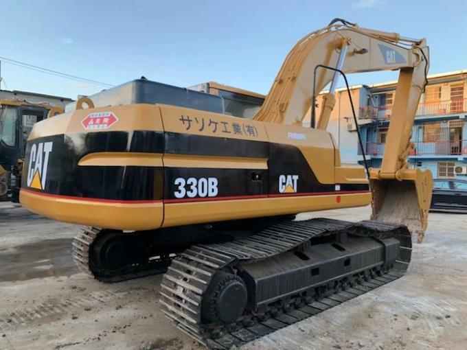 Dung tích gầu 1,5m3 330BL Máy xúc CAT được sử dụng năm 2008 0