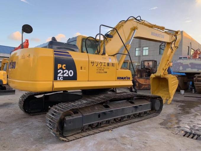 PC220-8 2018 Năm SAA6D107E-1 Động cơ 134 Kw Máy ​​xúc Komatsu đã qua sử dụng 0