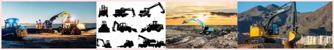 Trọng tải 5.9L Komatsu WA300 Máy xúc bánh lốp đã qua sử dụng phía trước 0